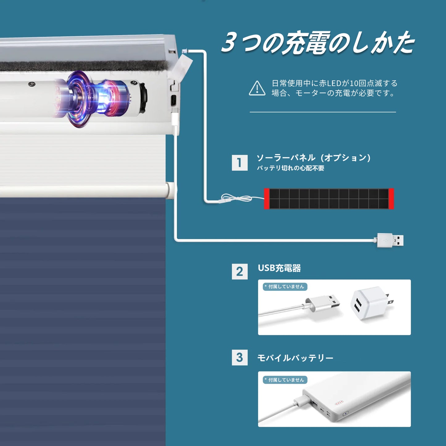 SmartWings 電動式ハニカムスクリーン・ツインスタイル デイナイト ノワ(Nowa)
